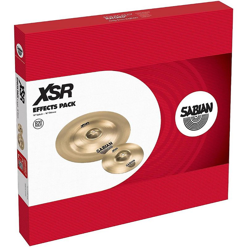 Sabian XSR Effects Pack Cymbals