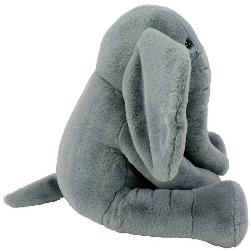 Animal Adventure Jumbo Elephant 21.5" seated Stuffed Animal