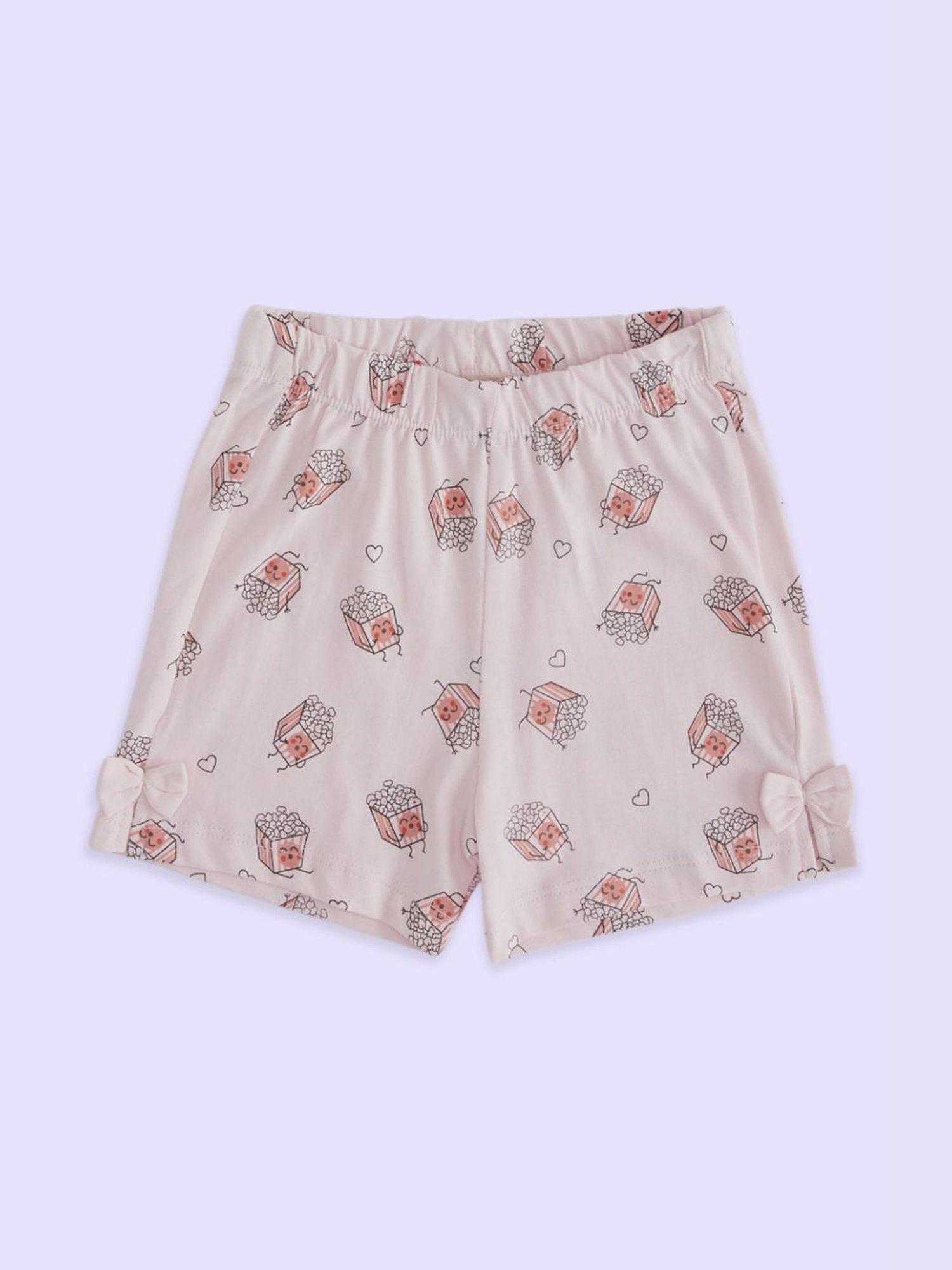 VASTRAMAY Girls Green Printed Clothing Sets