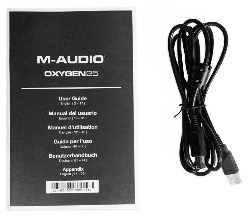 M-Audio Oxygen 25 MKIV 25-Key MIDI Controller
