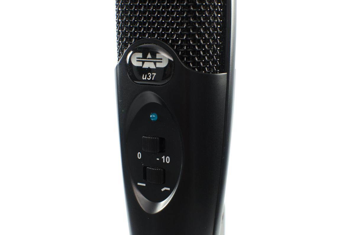 Cad U37 USB Microphone Black