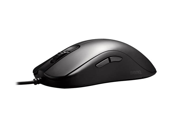BenQ ZOWIE FK2 Gaming Mouse, Medium Ambidextrous Low Profile Design, Driverless, DPI / Hz / Lift-off Adjustable, Side Buttons, 6 Feet cable