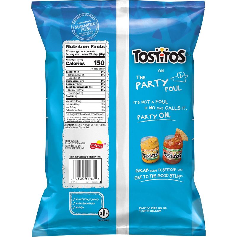 Tostitos Bite Size Tortilla Chips - 18oz