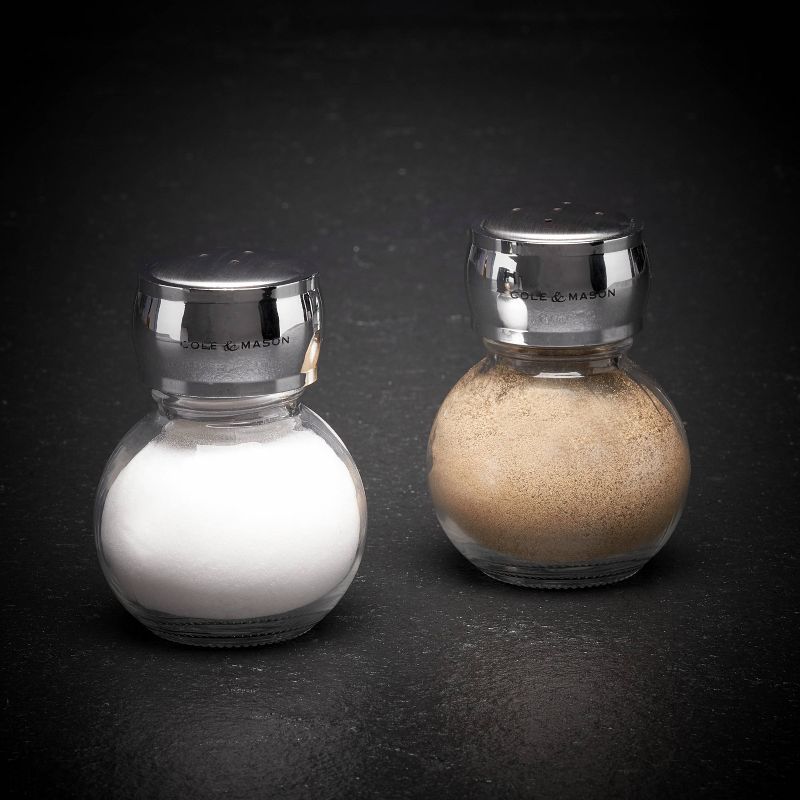 Cole & Mason Hartlepool Sphere Shaker Set 3" Glass