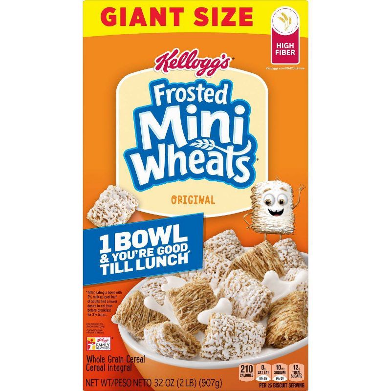 Frosted Mini Wheats Original Breakfast Cereal - 32oz - Kellogg's