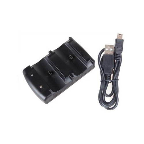 2 in 1 Charger Dock Station for Sony PS3 Wireless Bluetooth & PS Move Controller
