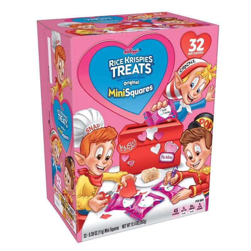 Rice Krispies Treats Valentine's Mini Squares - 32ct - Kellogg's