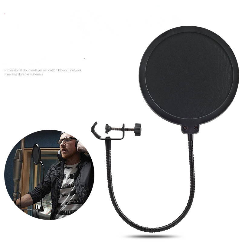 MK F200FL USB Audio Studio Vocal Recording Microfono Professional Condenser Microphone With Holder Stand Pop Filter for Computer