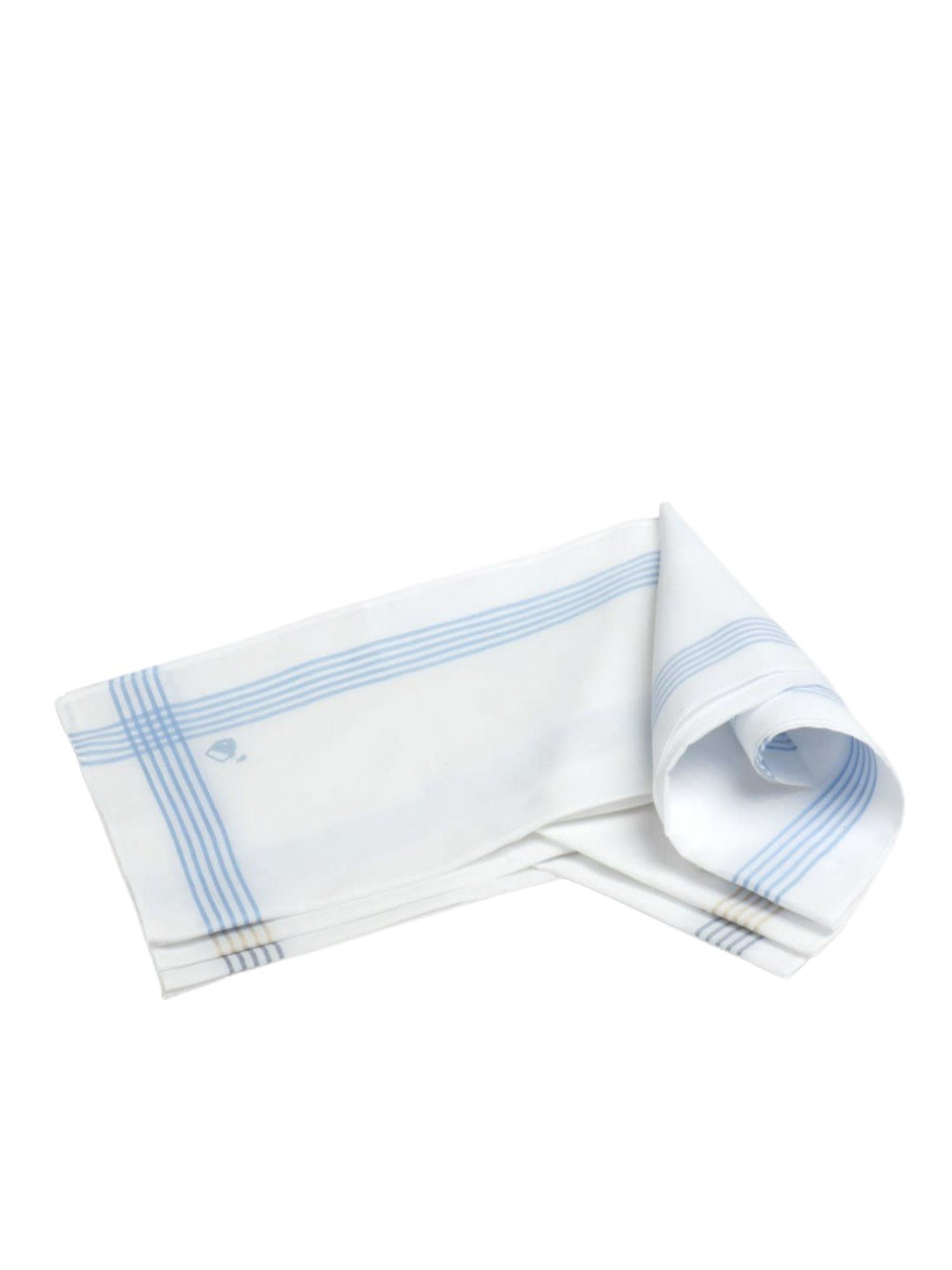 Jockey White Striped Handkerchief Pack of 3