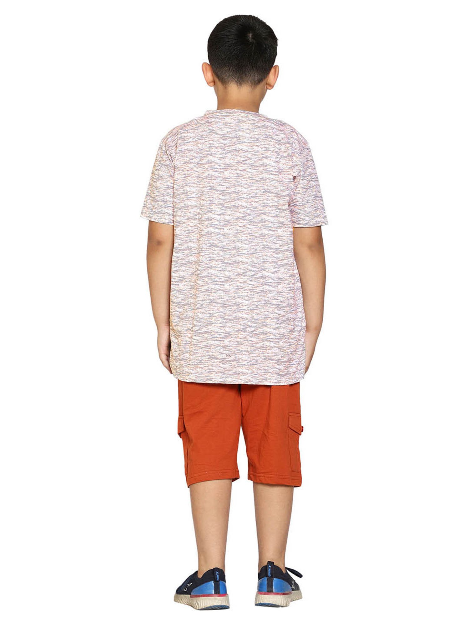 Kiddopanti Kids Multicolor Printed T-Shirt