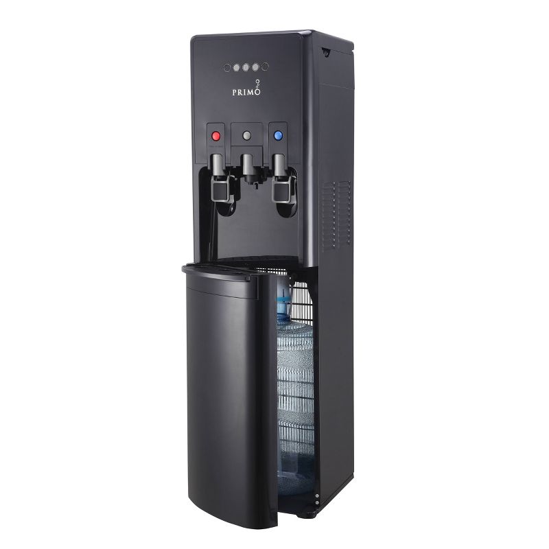 Primo Bottom Loading Water Dispenser with Single-Serve Brewing - Black