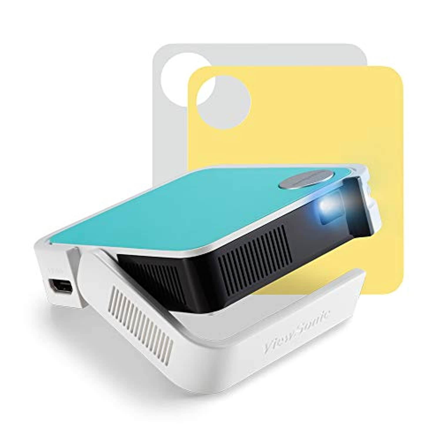 ViewSonic M1 Mini+ Smart Ultra Portable LED Projector with Bluetooth JBL Speakers, USB Type C, Automatic Vertical Keystone, Built-in Battery and 1080p Support (M1MINIPLUS) (M1MINIPLUS)
