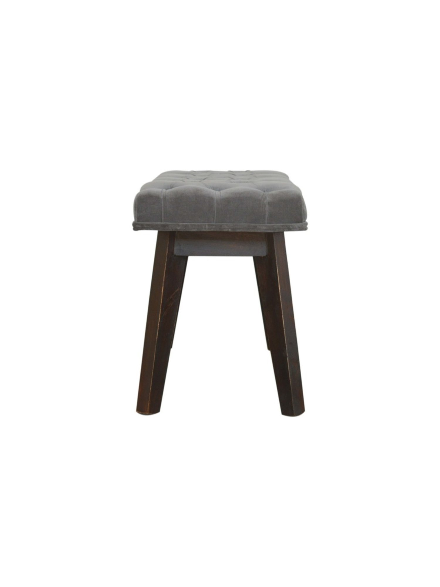 Picardy Vanity Stool Fabric/Antique Pearl - Acme Furniture