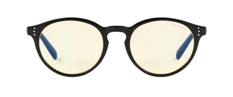 Gunnar Optiks ATT-00101 Attache Computer Glasses - Block Blue Light, Anti-Glare, Minimize Digital Eye Strain, Onyx/Amber