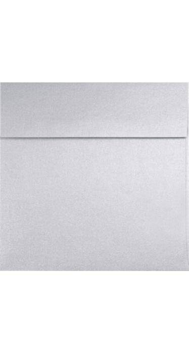 5 x 5 Square - Silver Metallic (50 Qty.)