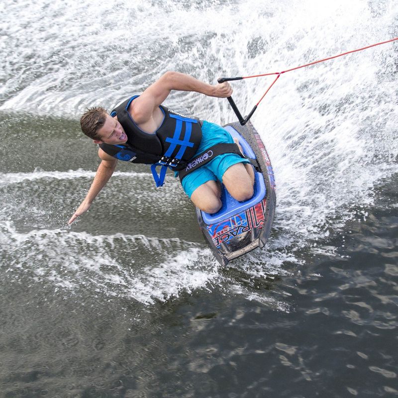 CWB Mirage Heavy Duty Soft Top Water Sports 52" Kneeboard w/ Handle Hook, Blue