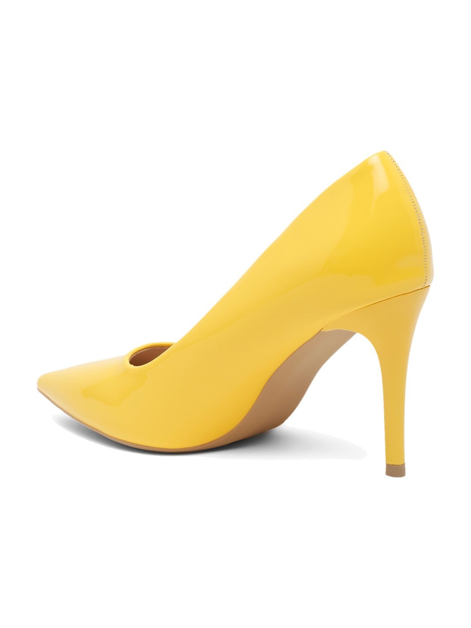 Flat N Heels Women's Pink Stiletto Pumps