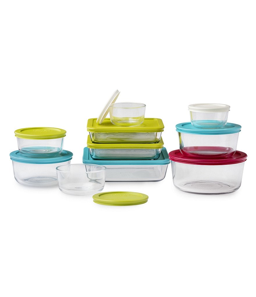 Pyrex Simply Store Stackable 20-Piece Storage Set