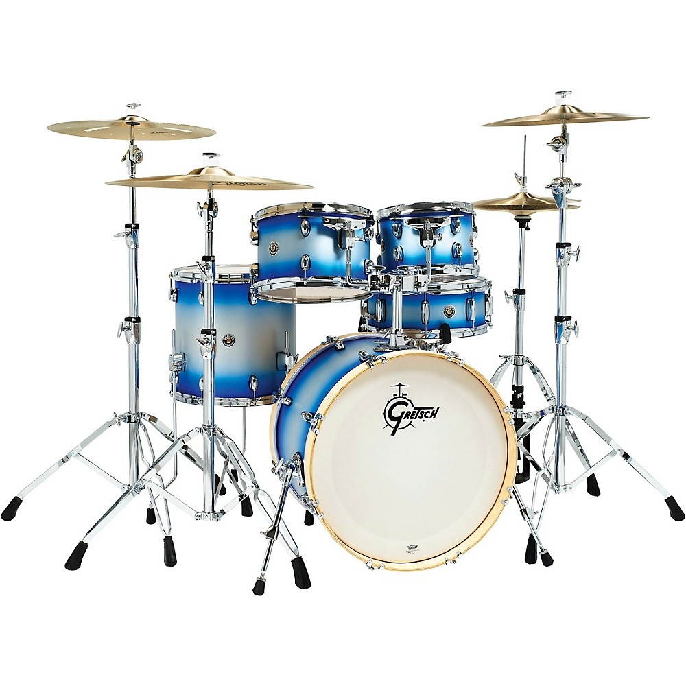 Gretsch Drums Catalina Special Edition Birch 5-Piece Shell Pack with 20" Bass Drum Blue Silver Duco