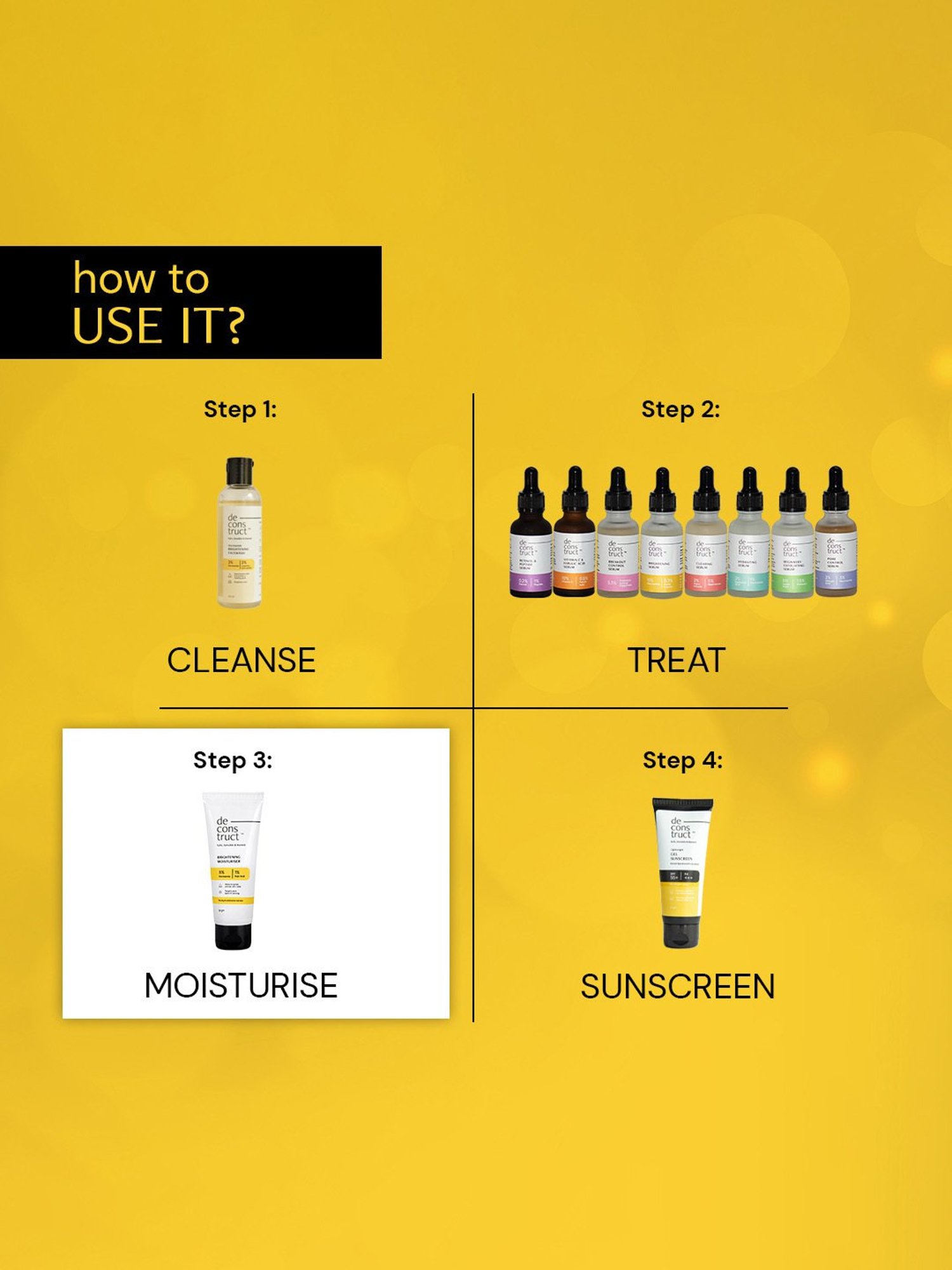 Deconstruct Niacinamide Brightening Moisturizer 50 gm