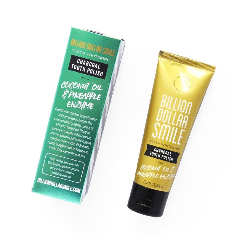 Billion Dollar Smile Charcoal Tooth Polish