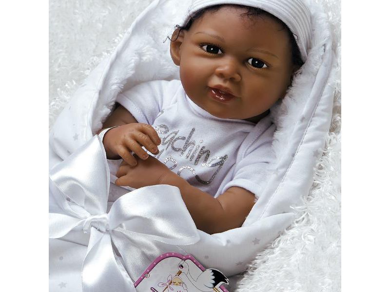 JC Toys Lil' Cutesies Twins 8.5" All Vinyl Baby Doll with Stroller