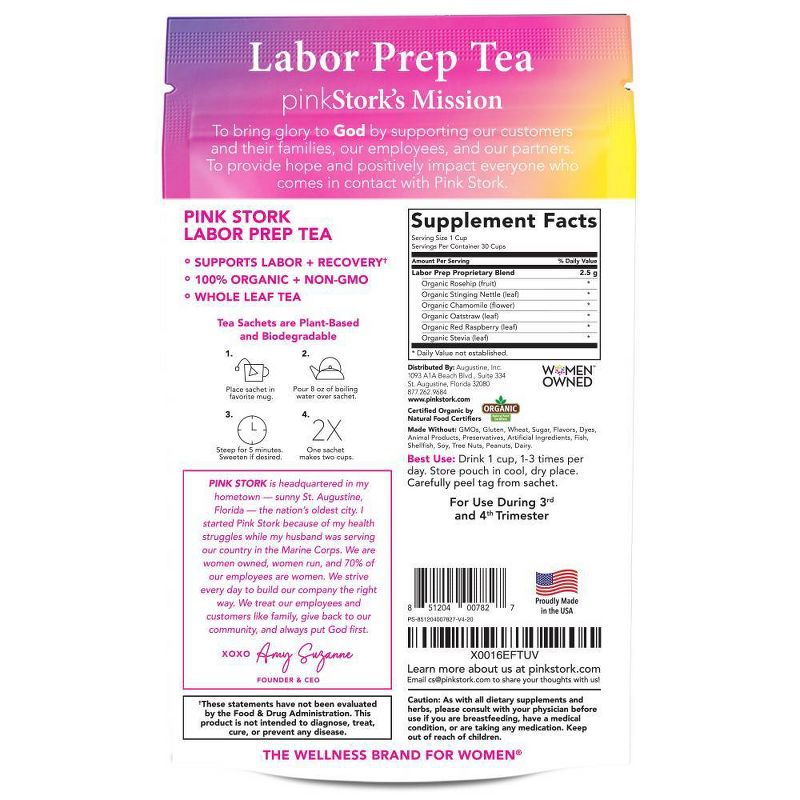 Pink Stork Labor Prep Tea