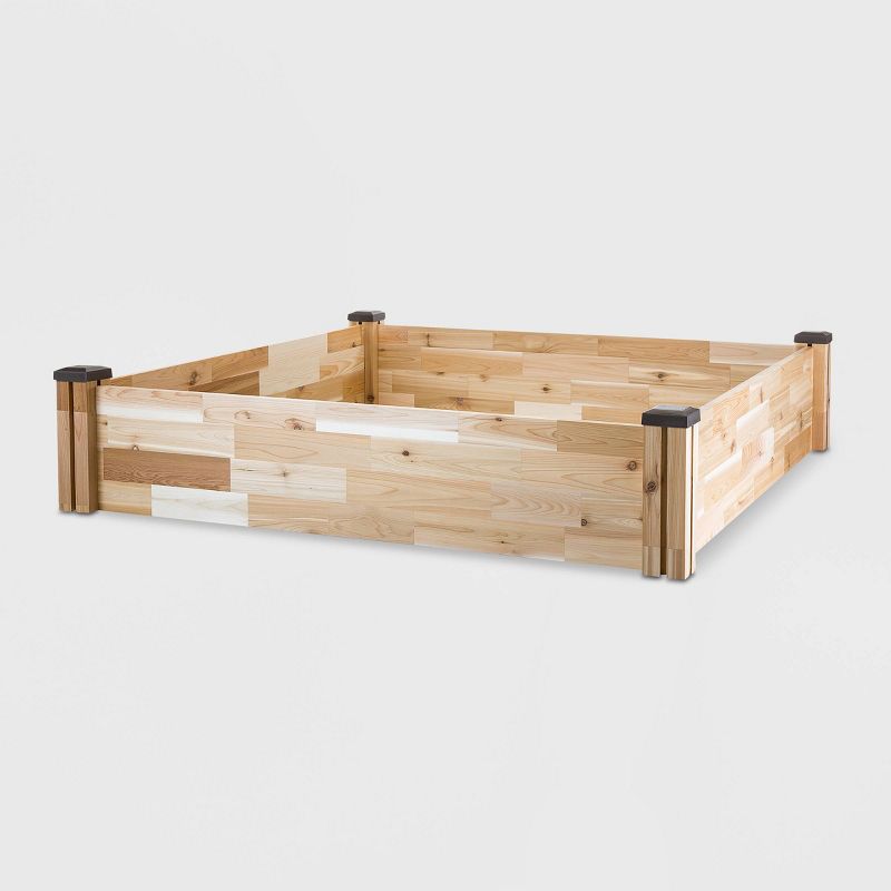 49" x 49" Square Cedar Raised Garden Bed - CedarCraft