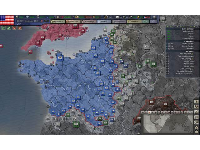 Hearts of Iron III [Online Game Code]