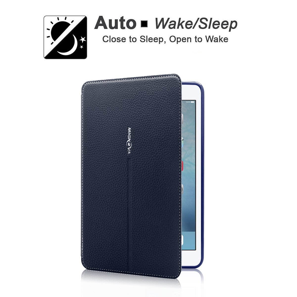 Mignova iPad Mini 4 Case - Ultra Slim Lightweight Smart Stand Cover Case With Auto Wake / Sleep for Apple iPad Mini 4