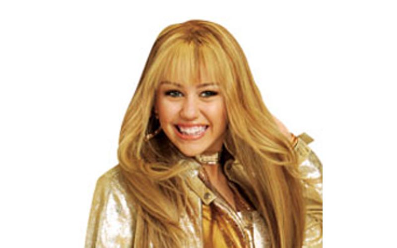 Disney Pop Star Large Wall Accent Decal - Hannah Montana..