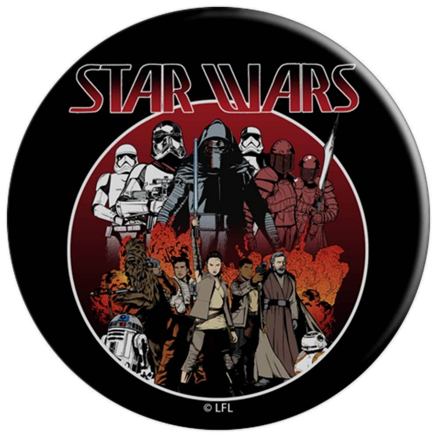 Star Wars The Last Jedi Group Shot Good And Bad PopSockets Grip and Stand for Phones and Tablets