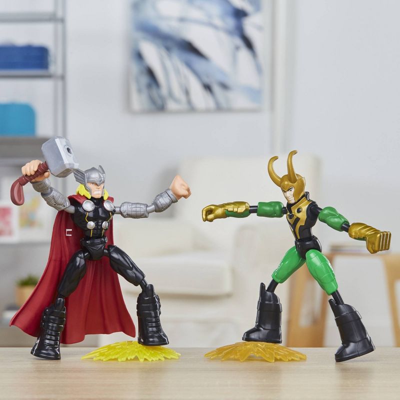 Marvel Avengers Bend and Flex Thor Vs. Loki