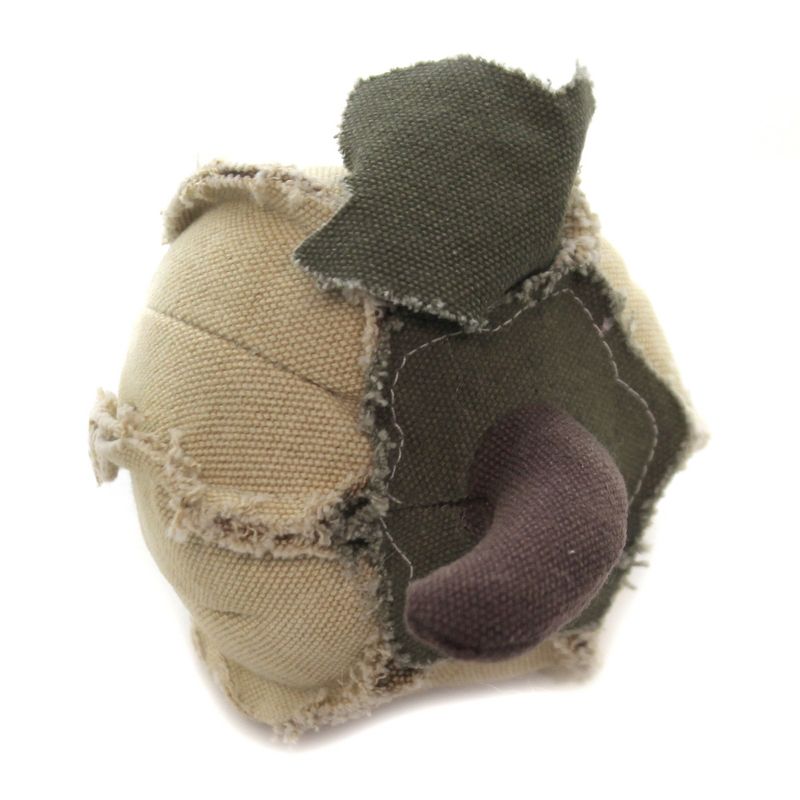 Halloween 5.0" Mini Cream Fabric Pumpkin Fall Thanksgiving  -  Decorative Figurines