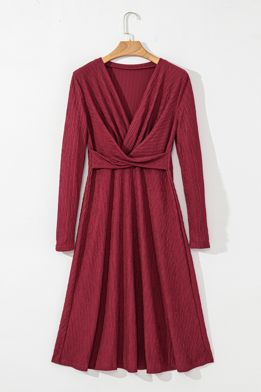 Multicolour Floral Print Split Neck Midi Dress