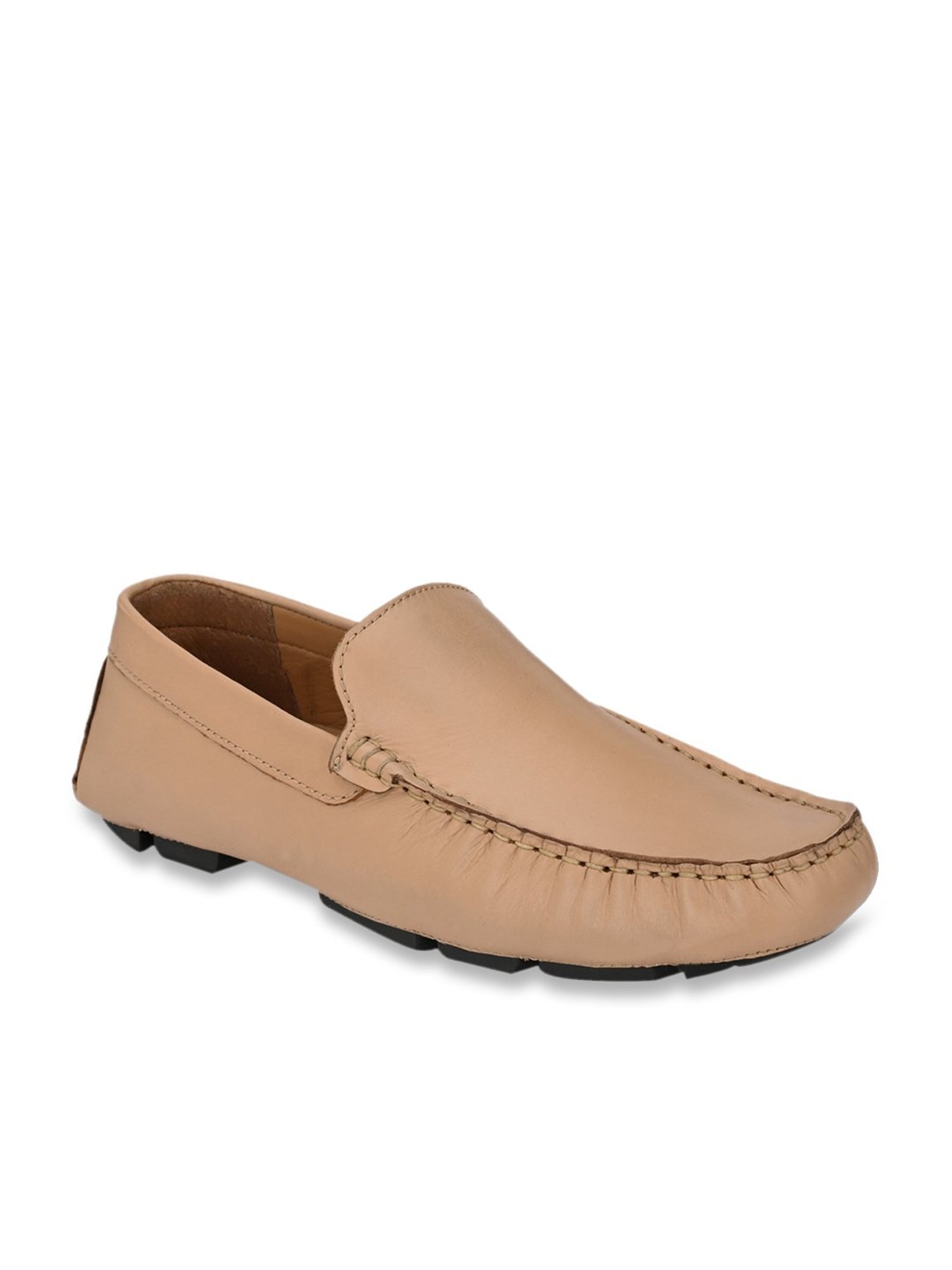 Delize Men's Beige Casual Loafers