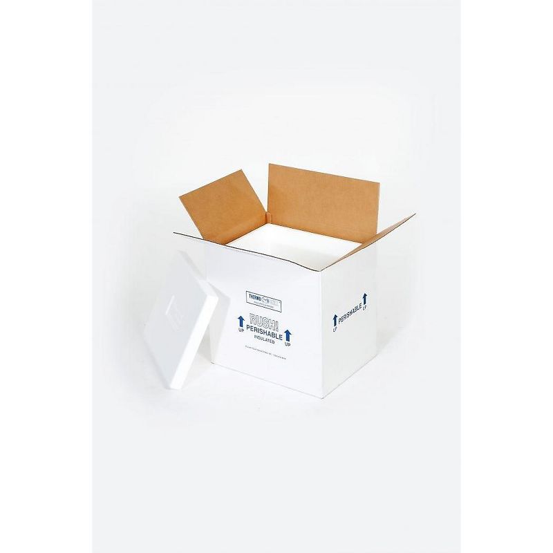 SI Products Insulated Shipping Kits 8" x 6" x 9" White 8/Case 209C