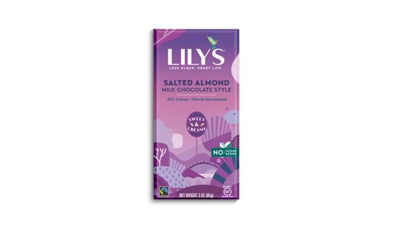 Lily's Salted Almond Milk Chocolate Bar - 2.8oz