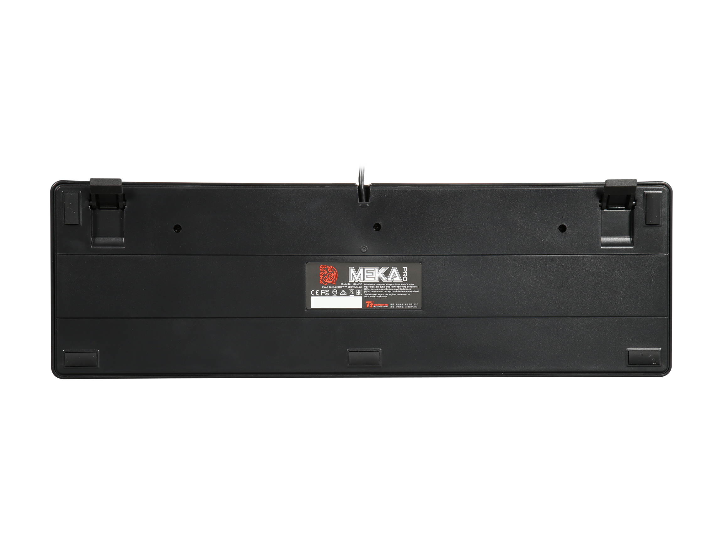 Thermaltake Tt eSports Meka Pro Mechanical Gaming Keyboard - Cherry MX Red Switch