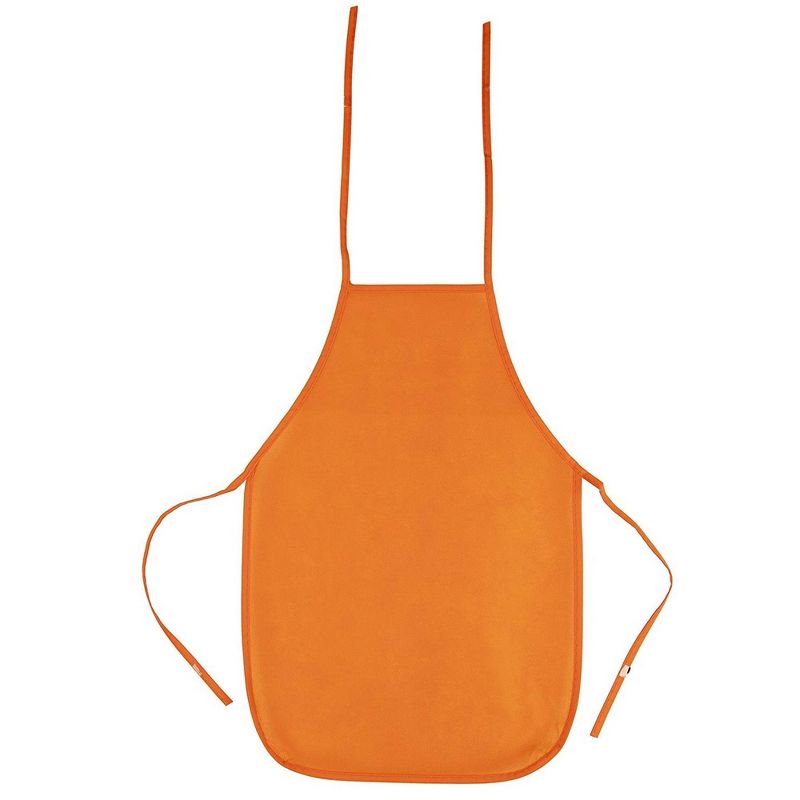 Juvale 24 Piece Kids Aprons for Crafts and Kitchen Supplies, 6 Colors (13 x 19 in)