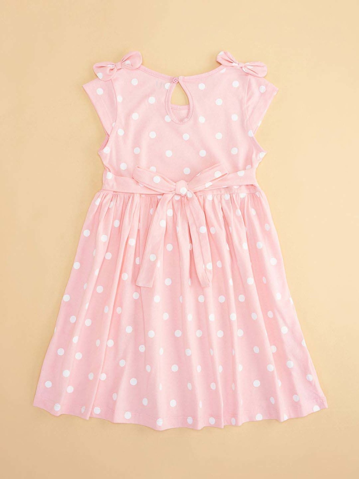 YU by Pantaloons Kids Pink & Red Cotton Printed Dress (Pack of 2)