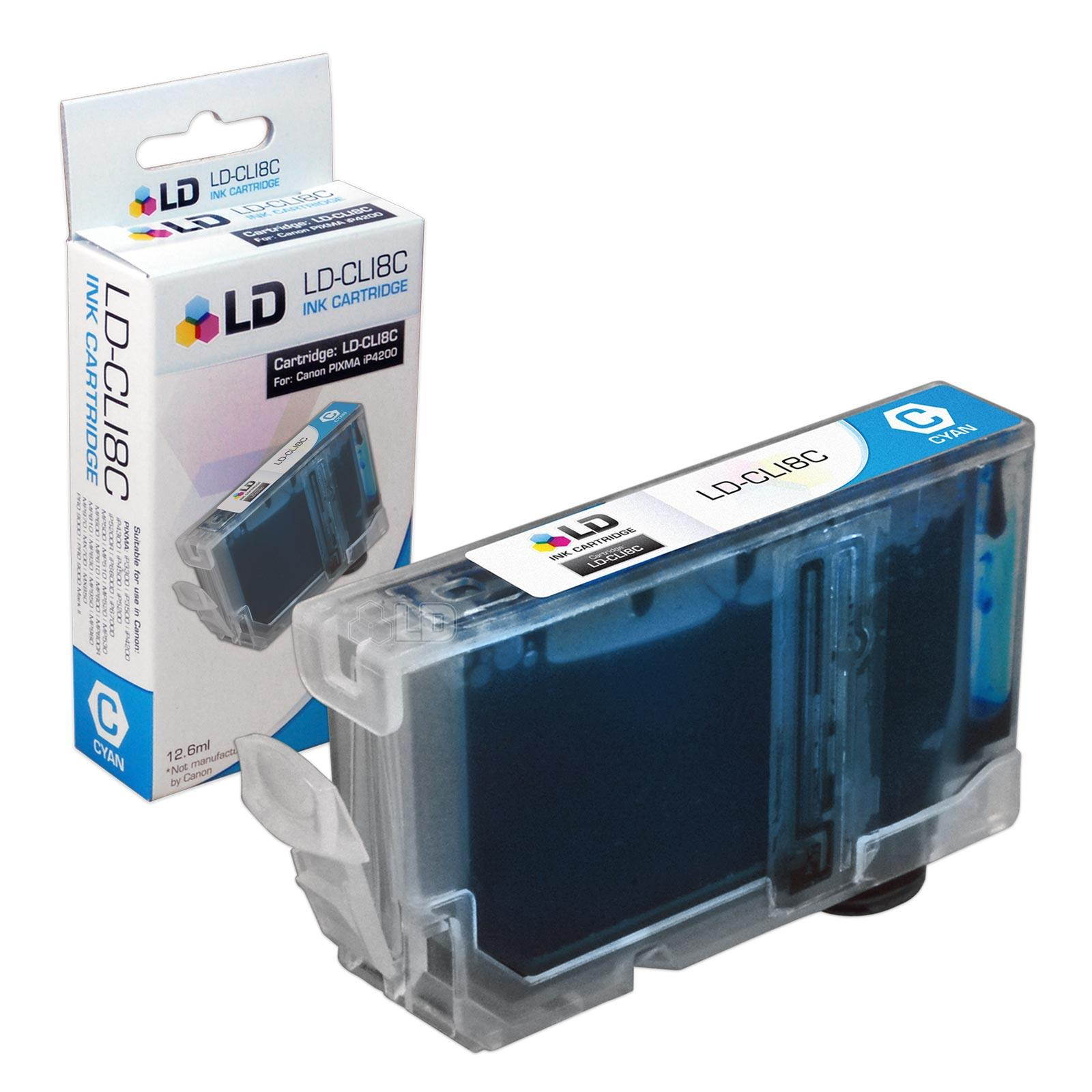 LD Compatible Replacement for Canon PGI5 and CLI8 Set of 14 Ink Cartridges Includes: 5 Pigment Black (PGI5BK), 3 Cyan (CLI8C), 3 Magenta (CLI8M), and 3 Yellow (CLI8Y)
