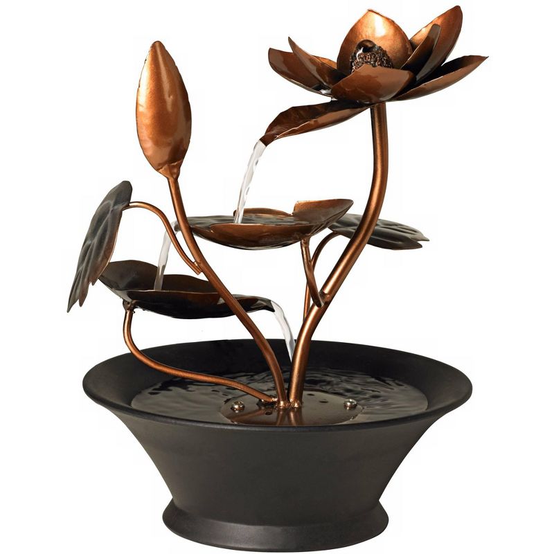 Ceramic Cascading Vines Garden Fountain - Acorn Hollow