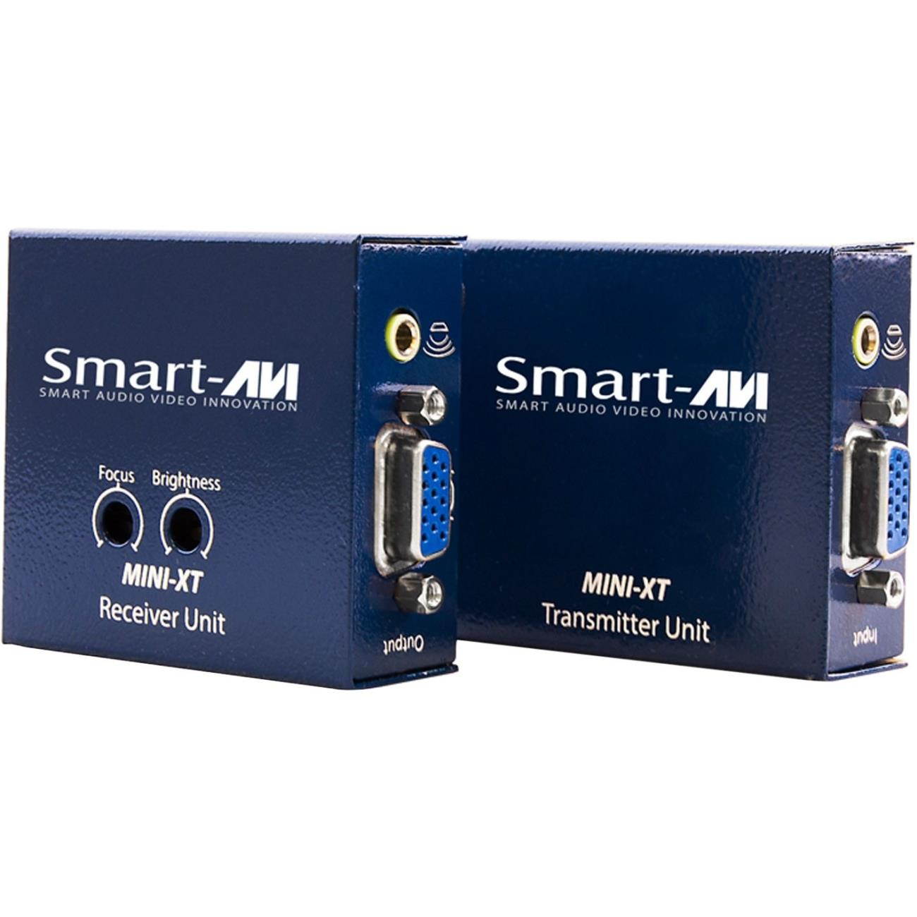 Smartavi MINI-XT-RXSVGA Extender (Rx) with Audio over Cat5e/6 up to 1000 ft