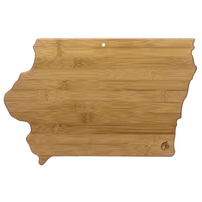 Totally Bamboo Destination Iowa Serving and Cutting Board
