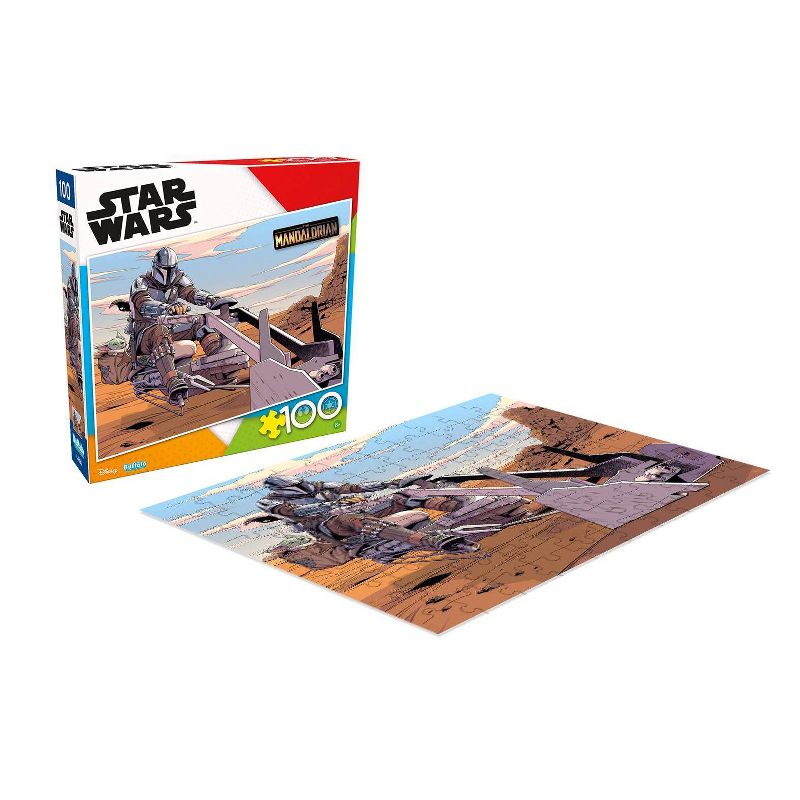Buffalo Games Star Wars: Speed Biker Strike Kids' Jigsaw Puzzle - 100pc