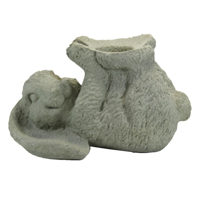 Home & Garden 8.0" Bunny Globe Holder Rabbit Gazing Ball Echo Valley  -  Outdoor Sculptures And Statues