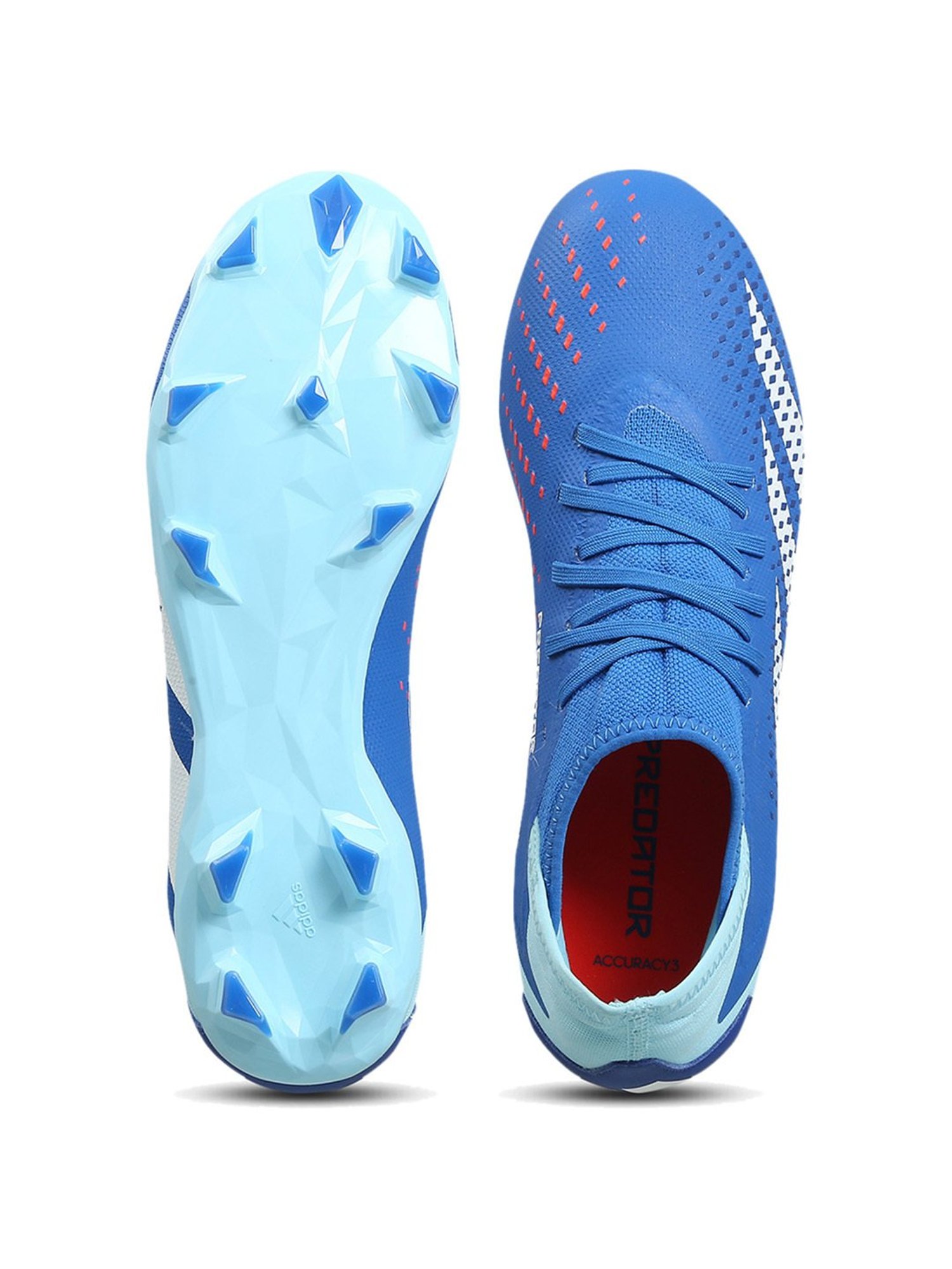 Adidas Men's PREDATOR ACCURACY.3 FG Blue Football Shoes