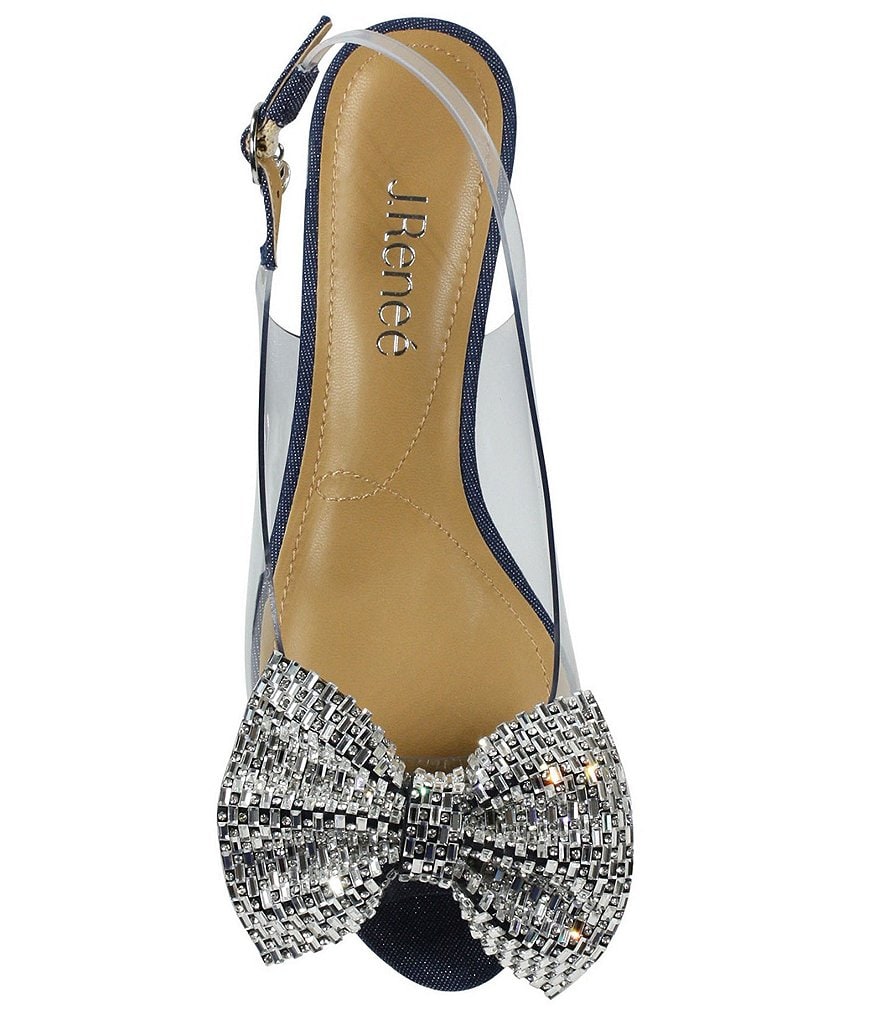 Trotters Kari Pearlized Leather Block-Heel Pumps