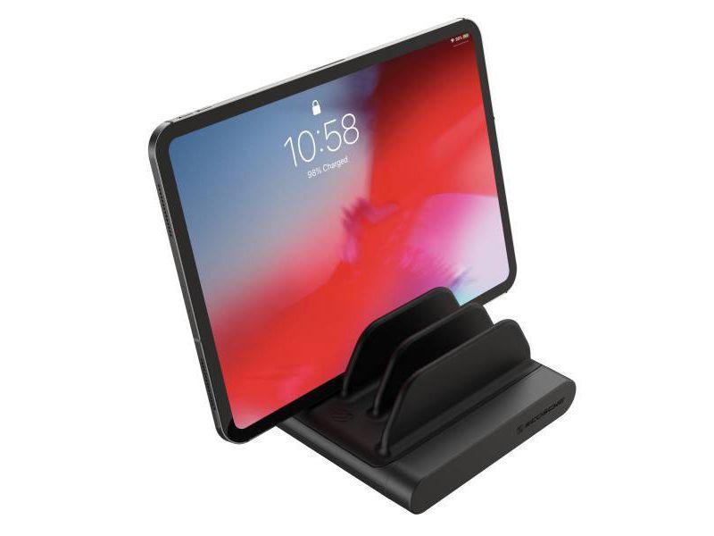 Scosche Baselynx Vert Multi-Device Charging Station with 18W USB-C & Dual 12W USB-A – Black